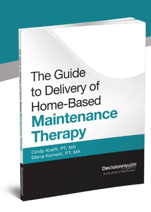 the guide to delivery of home-based maintenance therapy book